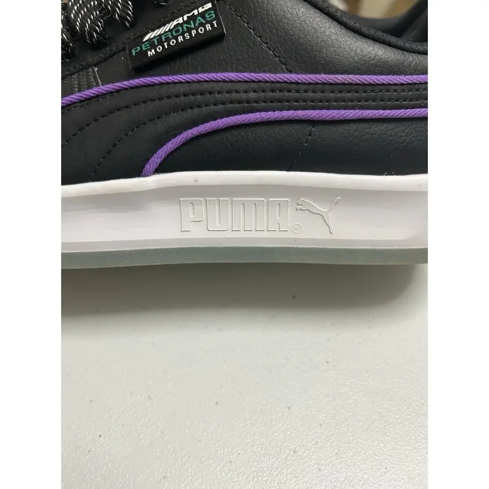 RARE Men’s Puma X Mercedes AMG Petronas GV Silver Arrows Black Sneakers (8.5)